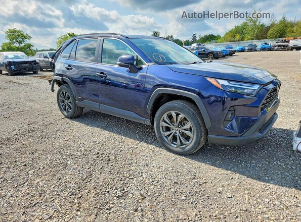4T3B6RFV3SU183763 2025 TOYOTA RAV4 Blue Front right