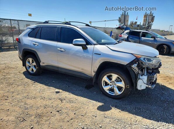 4T3B6RFV4MU030537 2021 TOYOTA RAV4 Silver წინა მარჯვენა