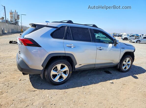 4T3B6RFV4MU030537 2021 TOYOTA RAV4 Silver უკანა მარჯვენა