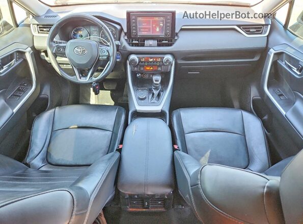 4T3B6RFV4MU030537 2021 TOYOTA RAV4 Silver წინა პანელის ხედი