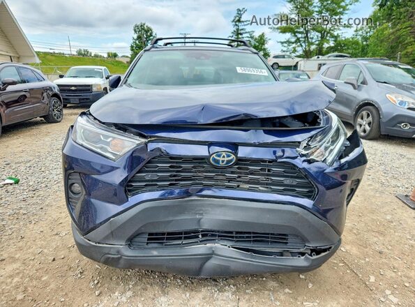 4T3B6RFV4MU035768 2021 TOYOTA RAV4 Blue Вид спереду