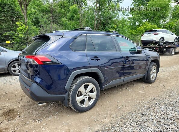 4T3B6RFV4MU035768 2021 TOYOTA RAV4 Blue Задня права чверть