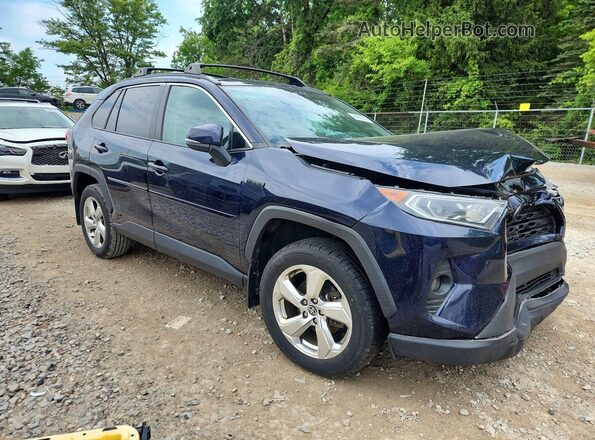 4T3B6RFV4MU035768 2021 TOYOTA RAV4 Blue Передня права чверть