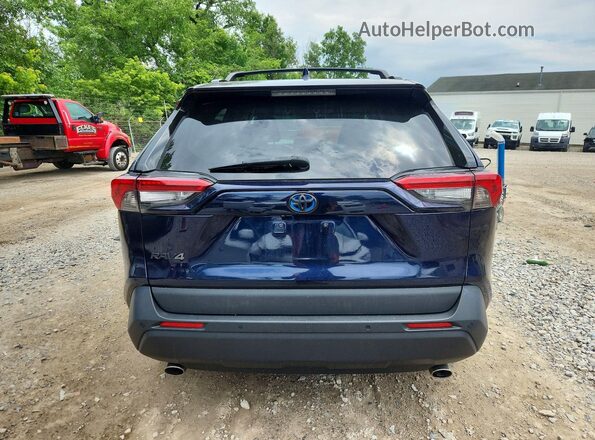 4T3B6RFV4MU035768 2021 TOYOTA RAV4 Blue Вид ззаду