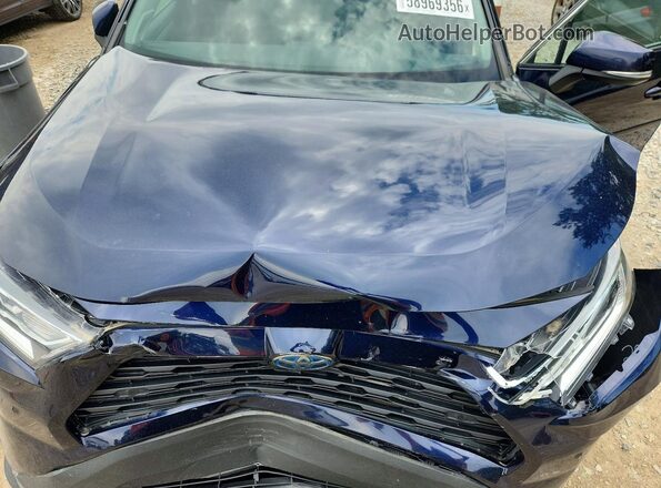 4T3B6RFV4MU035768 2021 TOYOTA RAV4 Blue Вид підкапотного простору