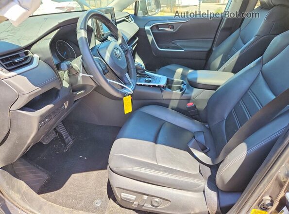 4T3B6RFV4MU040288 2021 TOYOTA RAV4 Gray Вид салону спереду