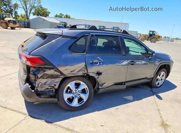 4T3B6RFV4MU040288 2021 TOYOTA RAV4 Gray Задня права чверть