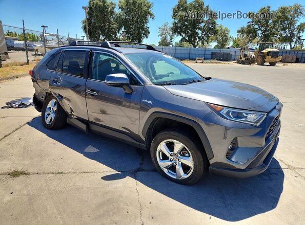 4T3B6RFV4MU040288 2021 TOYOTA RAV4 Gray Передня права чверть