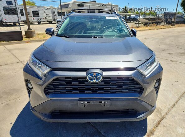 4T3B6RFV4MU040288 2021 TOYOTA RAV4 Gray Вид спереду