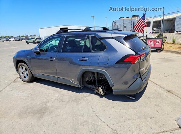 4T3B6RFV4MU040288 2021 TOYOTA RAV4 Gray Задня ліва чверть