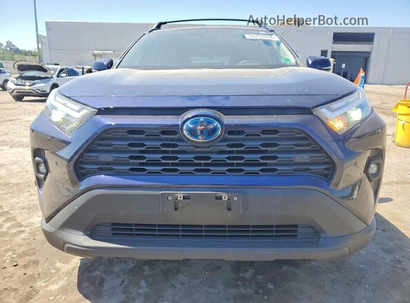 4T3B6RFV4NU070652 2022 TOYOTA RAV4 Черный Вид спереди