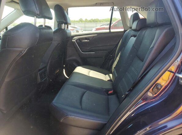 4T3B6RFV4NU070652 2022 TOYOTA RAV4 Черный Вид задней части салона