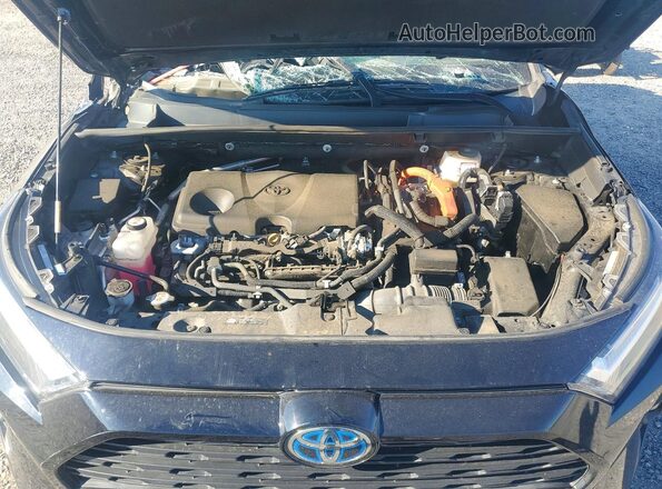4T3B6RFV5NU072099 2022 TOYOTA RAV4 Black Շարժիչի բաժամունքի տեսք