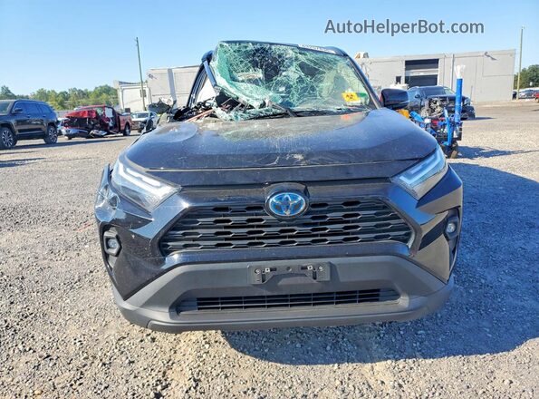 4T3B6RFV5NU072099 2022 TOYOTA RAV4 Black Դիմացի տեսք