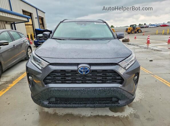 4T3B6RFV6MU052765 2021 TOYOTA RAV4 Gray Դիմացի տեսք