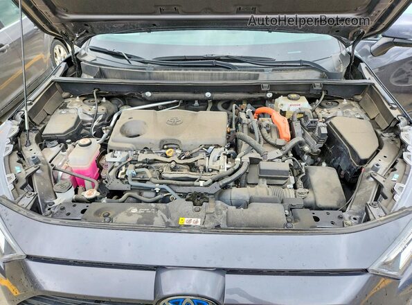 4T3B6RFV6MU052765 2021 TOYOTA RAV4 Gray Շարժիչի բաժամունքի տեսք