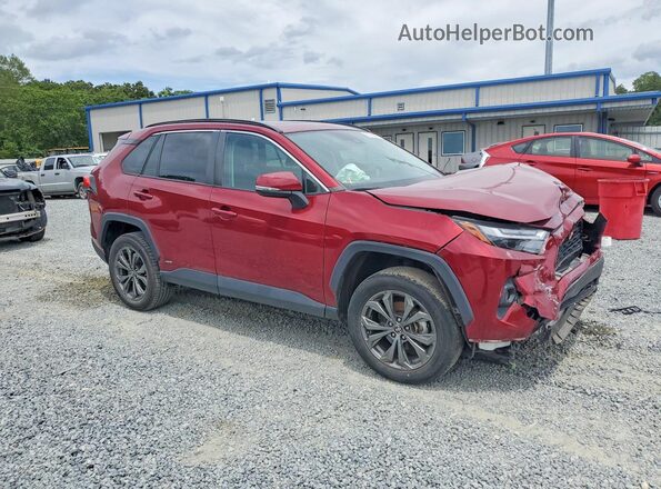 4T3B6RFV7NU070970 2022 TOYOTA RAV4 Red Front right