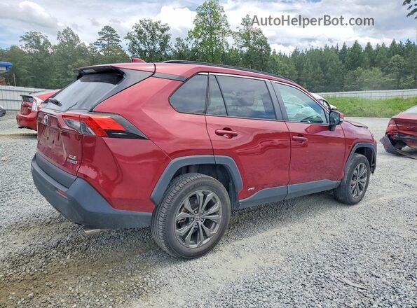 4T3B6RFV7NU070970 2022 TOYOTA RAV4 Red Rear right