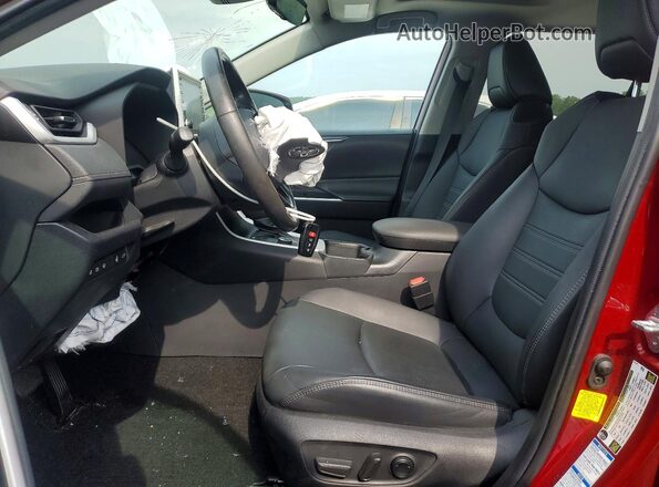 4T3B6RFV7NU070970 2022 TOYOTA RAV4 Red Front interior view
