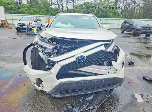4T3B6RFV8NU076373 2022 TOYOTA RAV4 White Front view