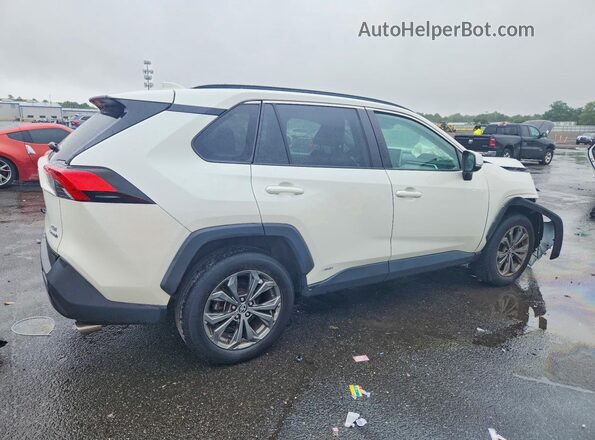 4T3B6RFV8NU076373 2022 TOYOTA RAV4 White Rear right