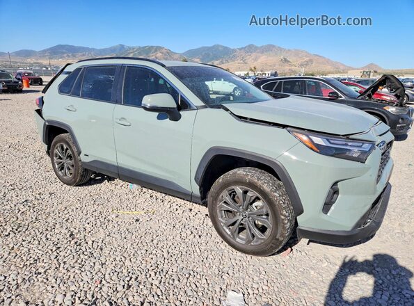4T3B6RFV8PU113487 2023 TOYOTA RAV4 Серый Передняя правая четверть