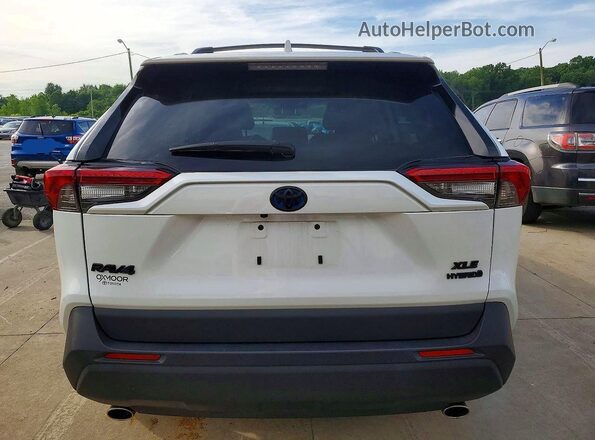 4T3B6RFV9RU162099 2024 TOYOTA RAV4 White Vista trasera
