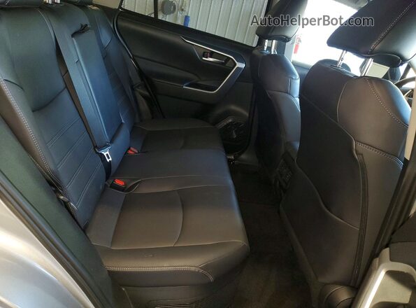 4T3B6RFVXMU056480 2021 TOYOTA RAV4 Silver Rear interior view