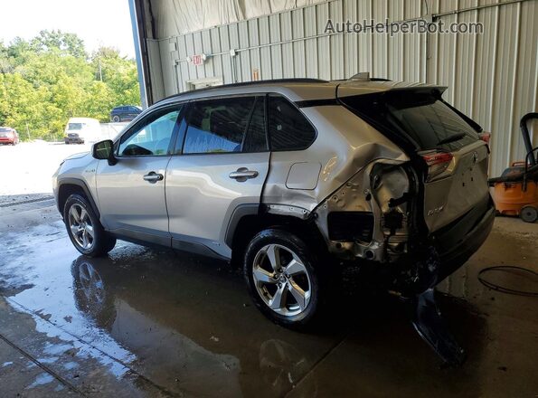 4T3B6RFVXMU056480 2021 TOYOTA RAV4 Silver Rear left