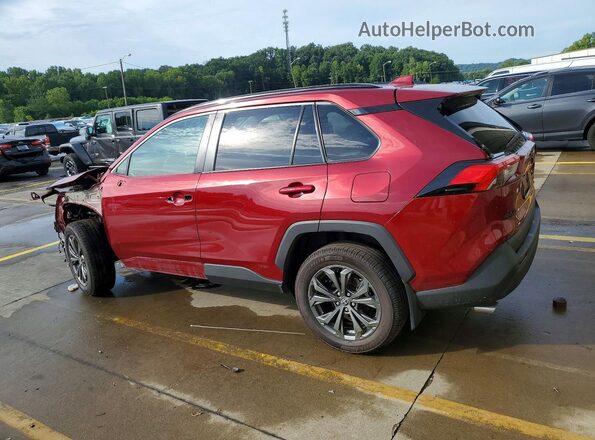 4T3B6RFVXPU114477 2023 TOYOTA RAV4 Red Задня ліва чверть