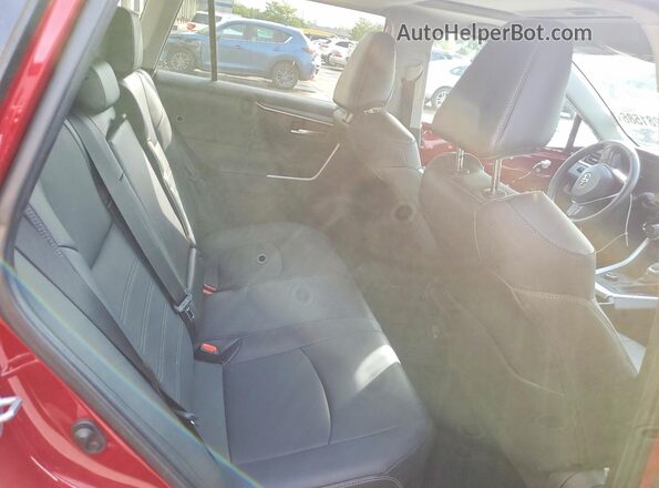 4T3B6RFVXPU114477 2023 TOYOTA RAV4 Red Вид задньої частини салону