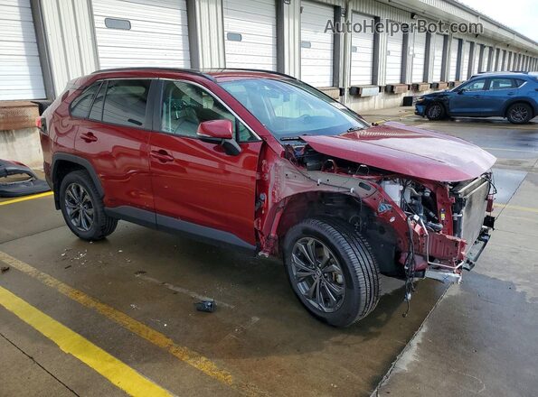 4T3B6RFVXPU114477 2023 TOYOTA RAV4 Red Передня права чверть