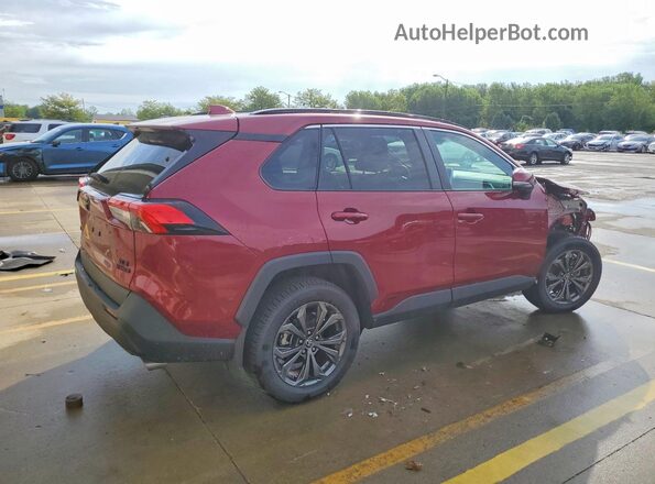4T3B6RFVXPU114477 2023 TOYOTA RAV4 Red Задня права чверть