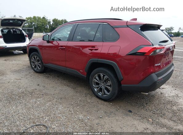 4T3B6RFVXRU159180 2024 TOYOTA RAV4 HYBRID Red Задня ліва чверть