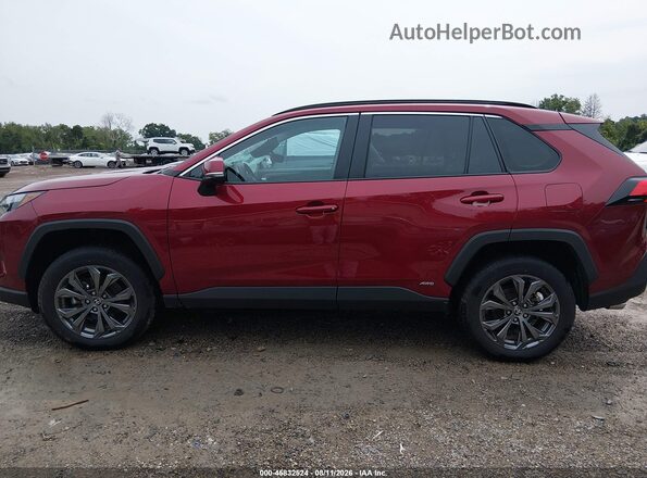 4T3B6RFVXRU159180 2024 TOYOTA RAV4 HYBRID Red Панорамний вид салону 360°