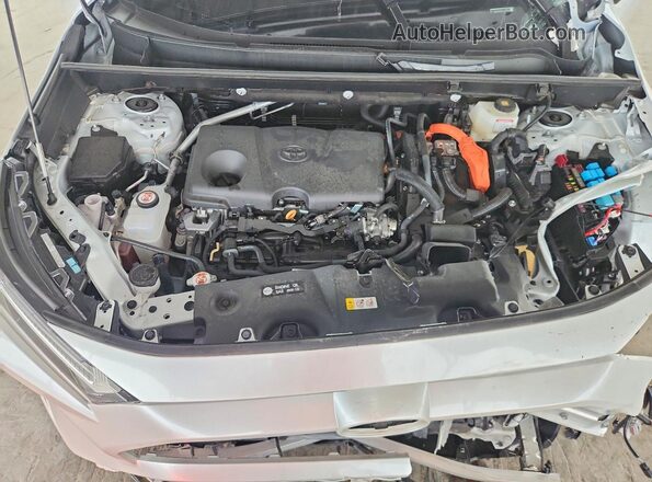 4T3B6RFVXSU176079 2025 TOYOTA RAV4 Белый Вид подкапотного пространства