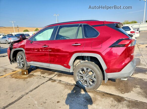 4T3D6RFV0NU082208 2022 TOYOTA RAV4 Red Tył lewy