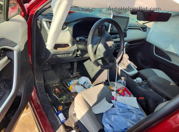 4T3D6RFV0NU082208 2022 TOYOTA RAV4 Red Widok deski rozdzielczej