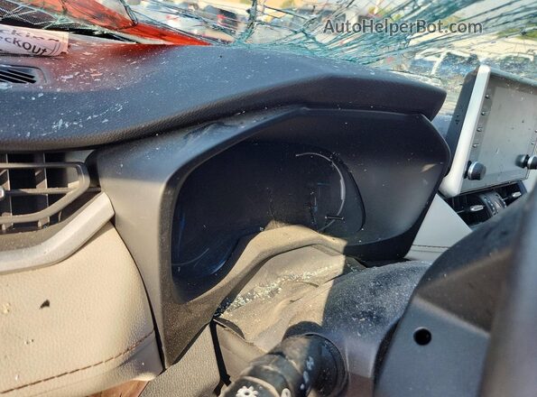 4T3D6RFV0NU082208 2022 TOYOTA RAV4 Red Widok zestawu wskaźników