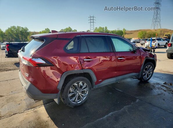 4T3D6RFV0NU082208 2022 TOYOTA RAV4 Red Tył prawy