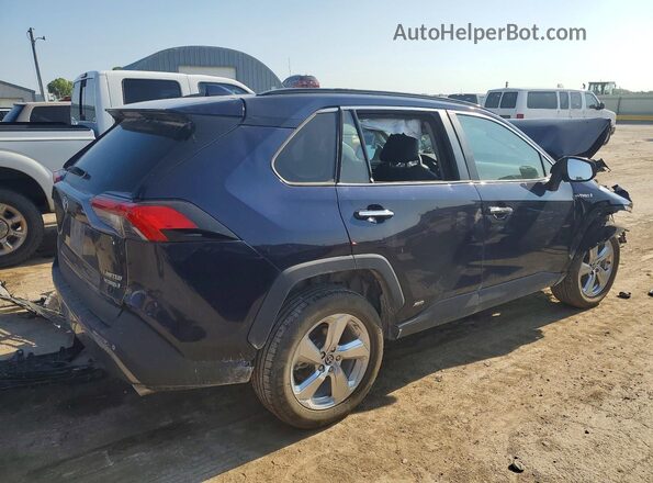 4T3D6RFV2MU034529 2021 TOYOTA RAV4 Blue Հետևի աջ