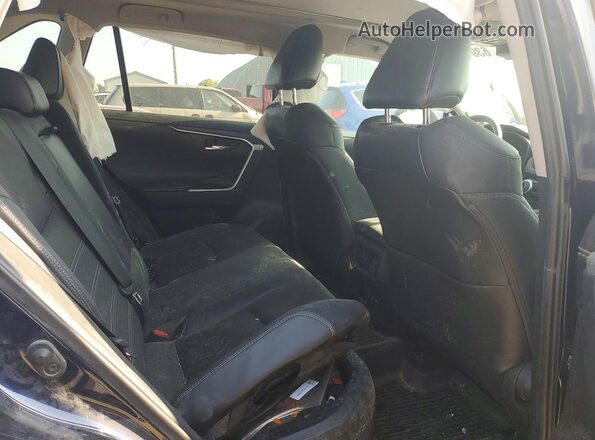 4T3D6RFV2MU034529 2021 TOYOTA RAV4 Blue Հետևի նստատեղերի տեսք