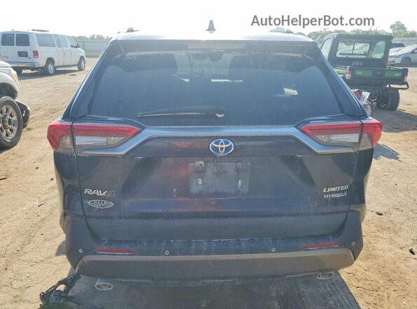 4T3D6RFV2MU034529 2021 TOYOTA RAV4 Blue Հետևի տեսք