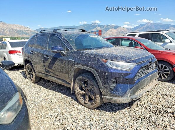 4T3D6RFV2MU055896 2021 TOYOTA RAV4 Blue Front right