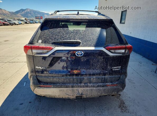 4T3D6RFV2MU055896 2021 TOYOTA RAV4 Blue Rear view