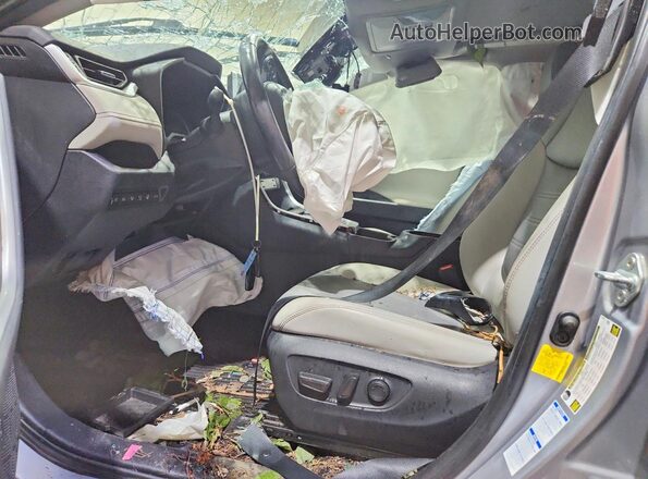4T3D6RFV3MU020932 2021 TOYOTA RAV4 Серый Вид салона спереди