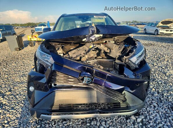 4T3D6RFV5MU037120 2021 TOYOTA RAV4 Blue Вид спереду