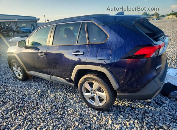 4T3D6RFV5MU037120 2021 TOYOTA RAV4 Blue Задня ліва чверть