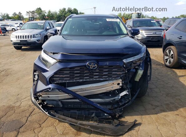 4T3D6RFV7NU086157 2022 TOYOTA RAV4 Blue Вид спереду