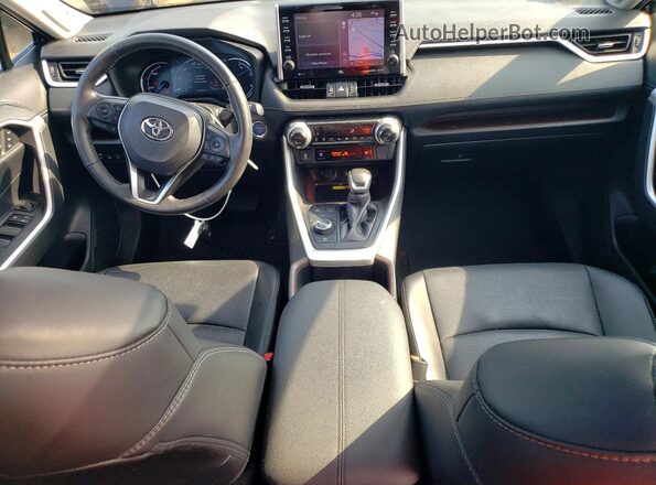 4T3D6RFV7NU086157 2022 TOYOTA RAV4 Blue Вид панелі приладів